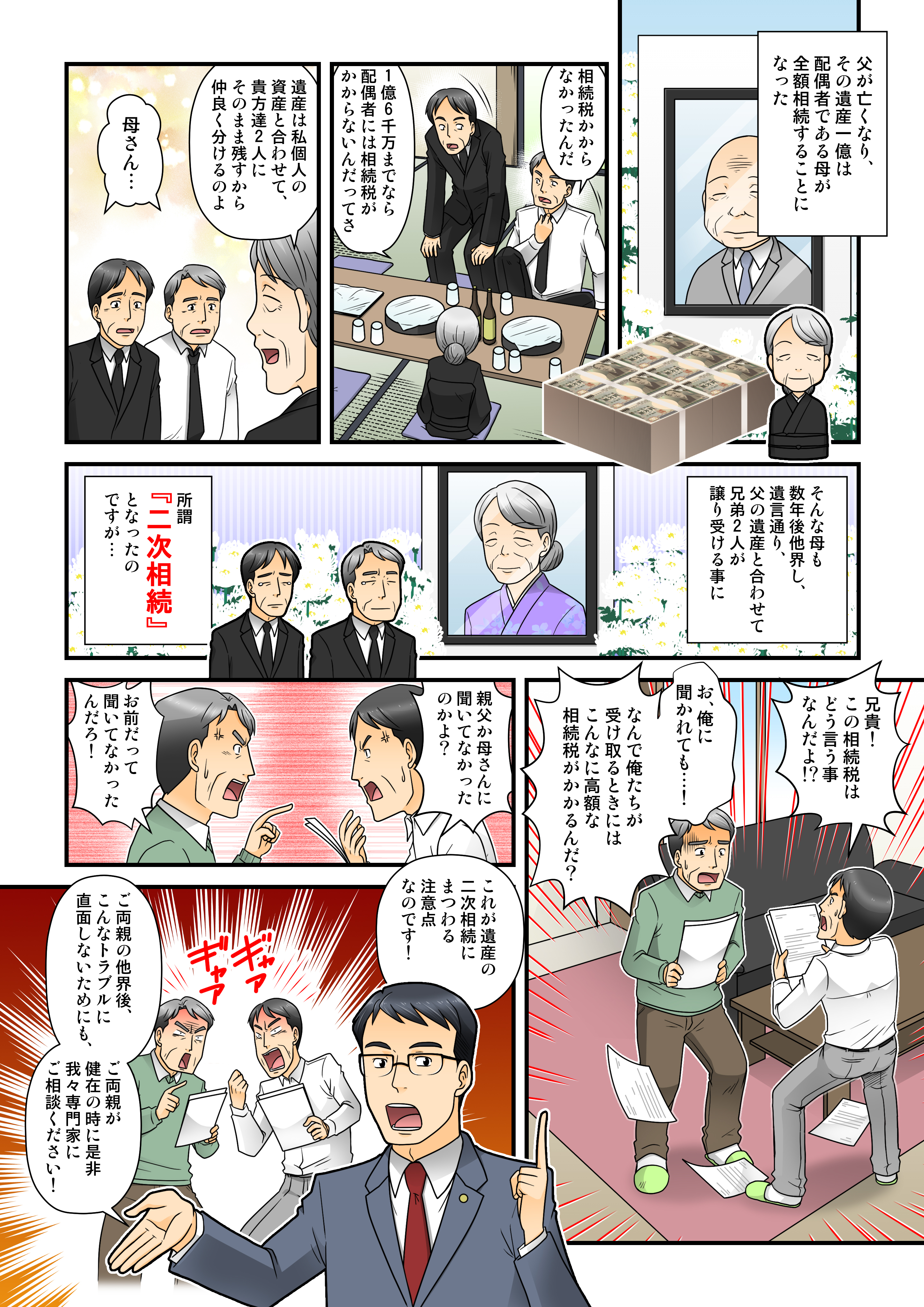 相続は突然やってくる